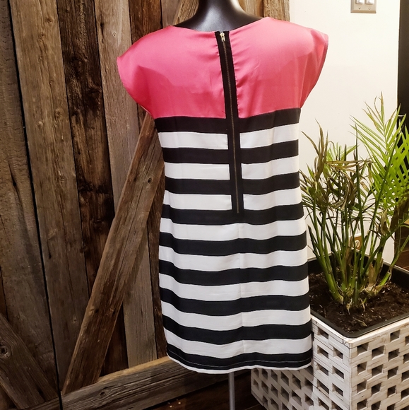 Coco & Tashi colorful satin dress - Picture 3 of 7